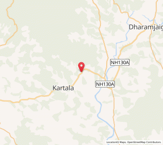 Map of Chachia, Chhattisgarh