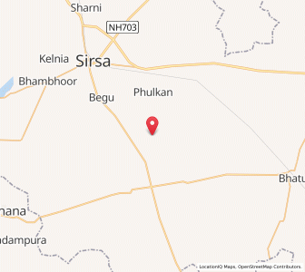 Map of chadiwal, Haryana