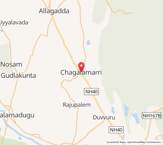 Map of Chagalamarri, Andhra Pradesh