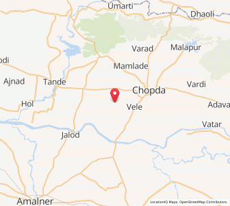 Map of Chahardi, Maharashtra