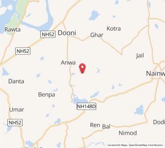 Map of Chak Anandpura, Rajasthan