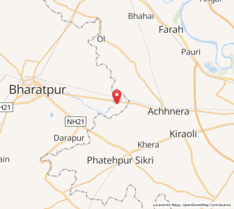Map of Chak Sana, Rajasthan