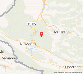 Map of Chakivan, Kashmir
