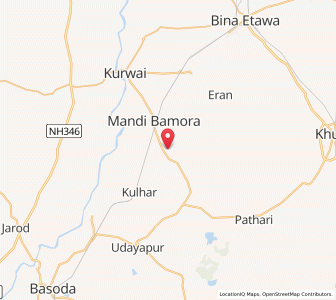 Map of Chakkonsi, Madhya Pradesh