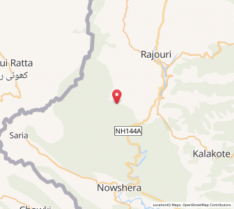 Map of Chakli, Kashmir