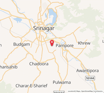 Map of Chakpura Kalan, Kashmir
