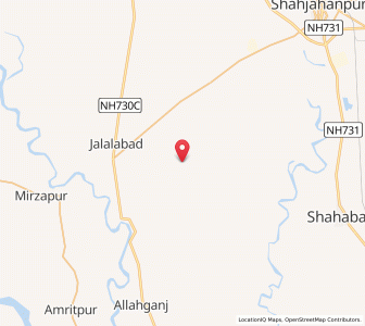 Map of Chaku, Uttar Pradesh