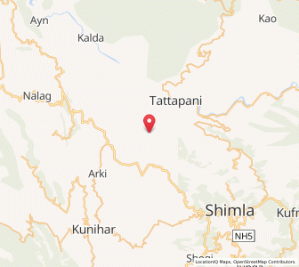 Map of Chalhant, Himachal Pradesh