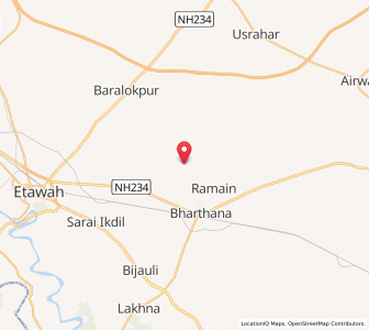 Map of Chalnihan, Uttar Pradesh