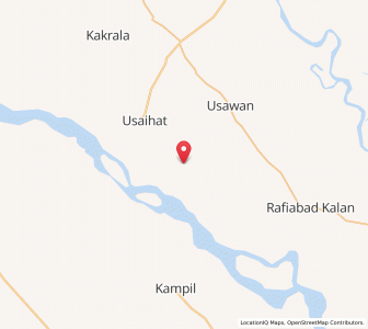 Map of Chaman Nagaria, Uttar Pradesh