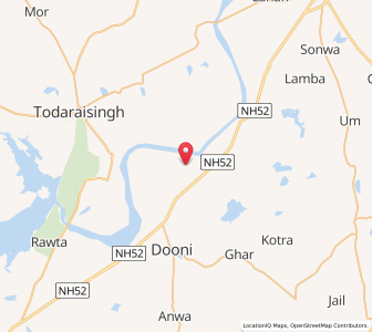 Map of Chamaron ke Jhonpare, Rajasthan