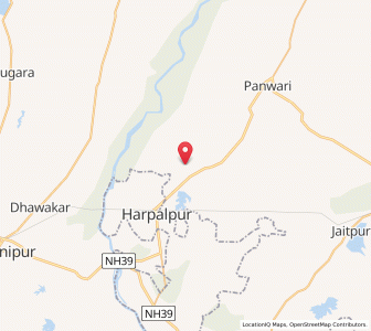 Map of Chamarra, Uttar Pradesh