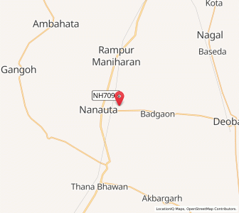 Map of Chamon Mazra, Uttar Pradesh
