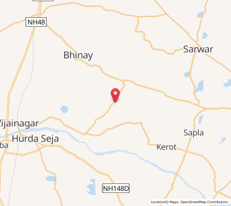 Map of Champaneri, Rajasthan