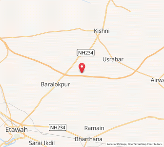 Map of Chamrauwa, Uttar Pradesh