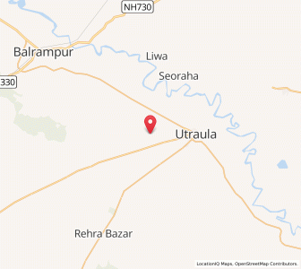 Map of Chamrupur, Uttar Pradesh