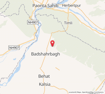 Map of Chanchak, Uttar Pradesh
