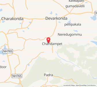 Map of Chandampet, Andhra Pradesh