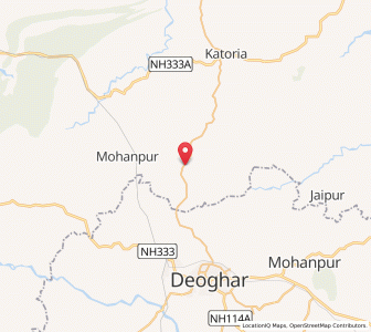 Map of Chandan, Bihar