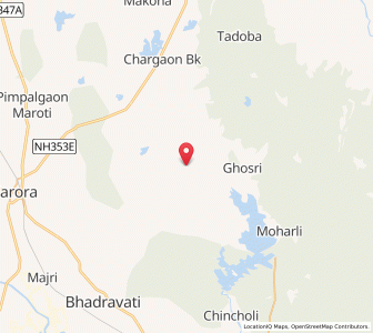 Map of Chandankhera, Maharashtra