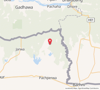 Map of Chandanpur, Uttar Pradesh