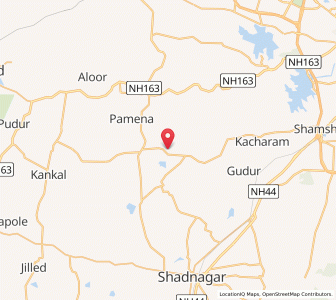 Map of Chandanvelli, Andhra Pradesh