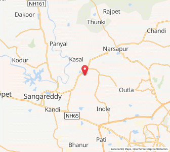 Map of Chandapur, Andhra Pradesh