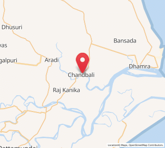 Map of Chandbali, Odisha