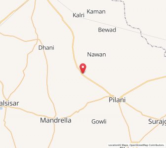 Map of Chandgothi, Rajasthan