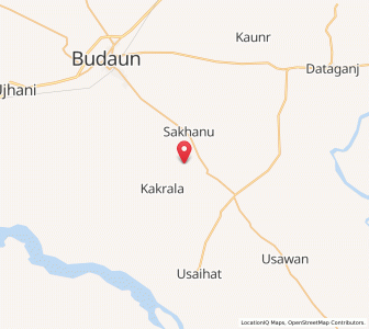 Map of Chandi Nagla, Uttar Pradesh