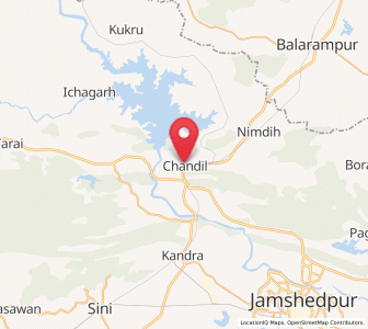 Map of Chandil, Jharkhand