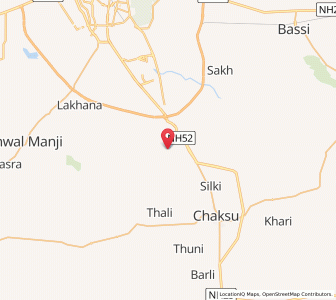 Map of Chandlai, Rajasthan
