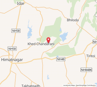 Map of Chandnani, Gujarat