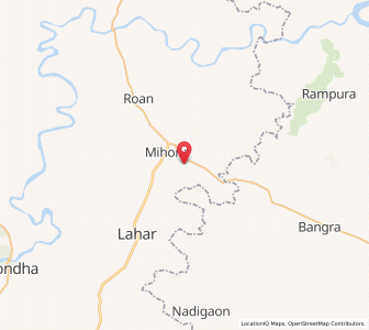 Map of Chandokh, Madhya Pradesh