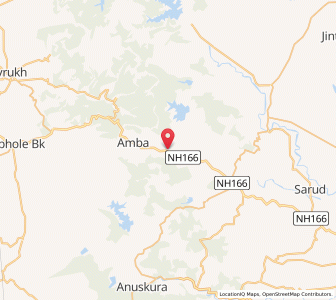 Map of Chandoli, Maharashtra