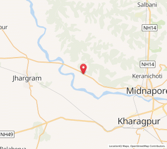 Map of Chandra, West Bengal