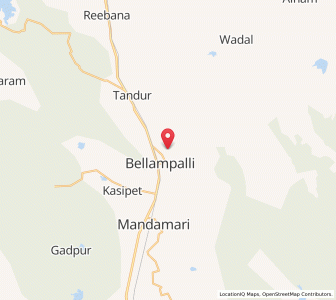 Map of Chandraweli, Andhra Pradesh