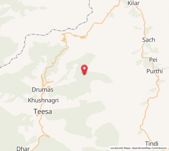Map of Chandru, Himachal Pradesh