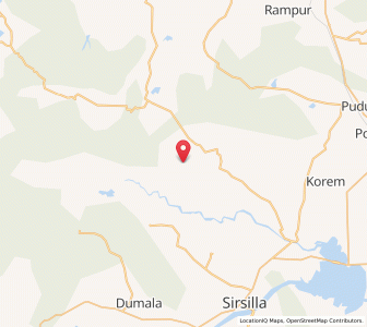 Map of Chandurti, Andhra Pradesh
