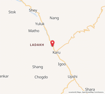 Map of Changa, Kashmir