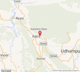 Map of Chanjan, Kashmir