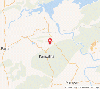 Map of Chansura, Madhya Pradesh