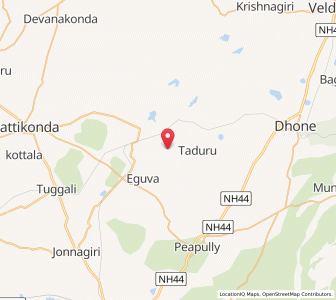 Map of Chanugondla, Andhra Pradesh