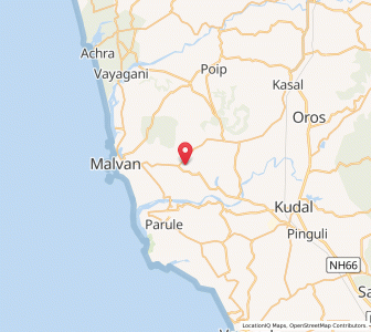 Map of Chaoka, Maharashtra