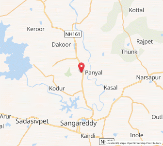 Map of Chaptkur, Andhra Pradesh