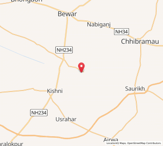 Map of Chararawa, Uttar Pradesh