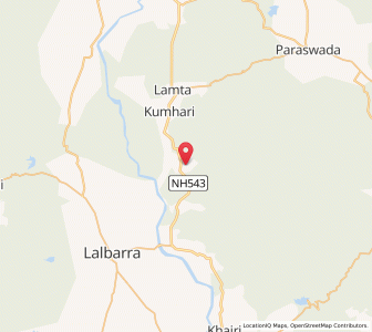 Map of Charegaon, Madhya Pradesh