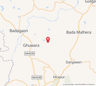 Map of Charkhaikhera, Madhya Pradesh