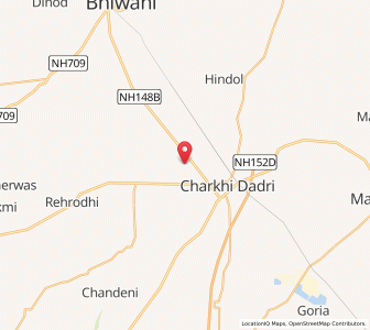 Map of Charkhi, Haryana