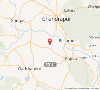 Map of Charli, Maharashtra